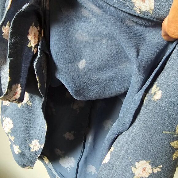 EUC AMERICAN EAGLE OUTFITTERS FLORAL MINI SKIRT SIZE XL - Picture 11 of 14